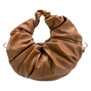 Mansur Gavriel Scrunchi Saddle Brown Bag